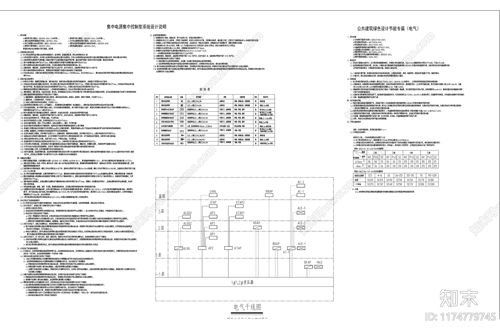 电气图cad施工图下载【ID:1174779745】