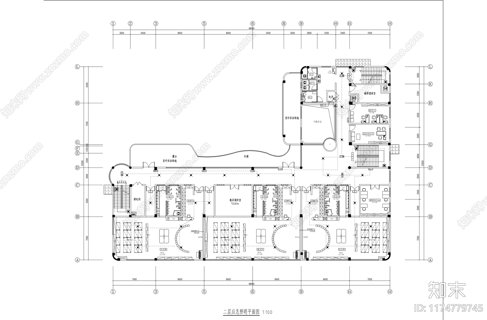 电气图cad施工图下载【ID:1174779745】