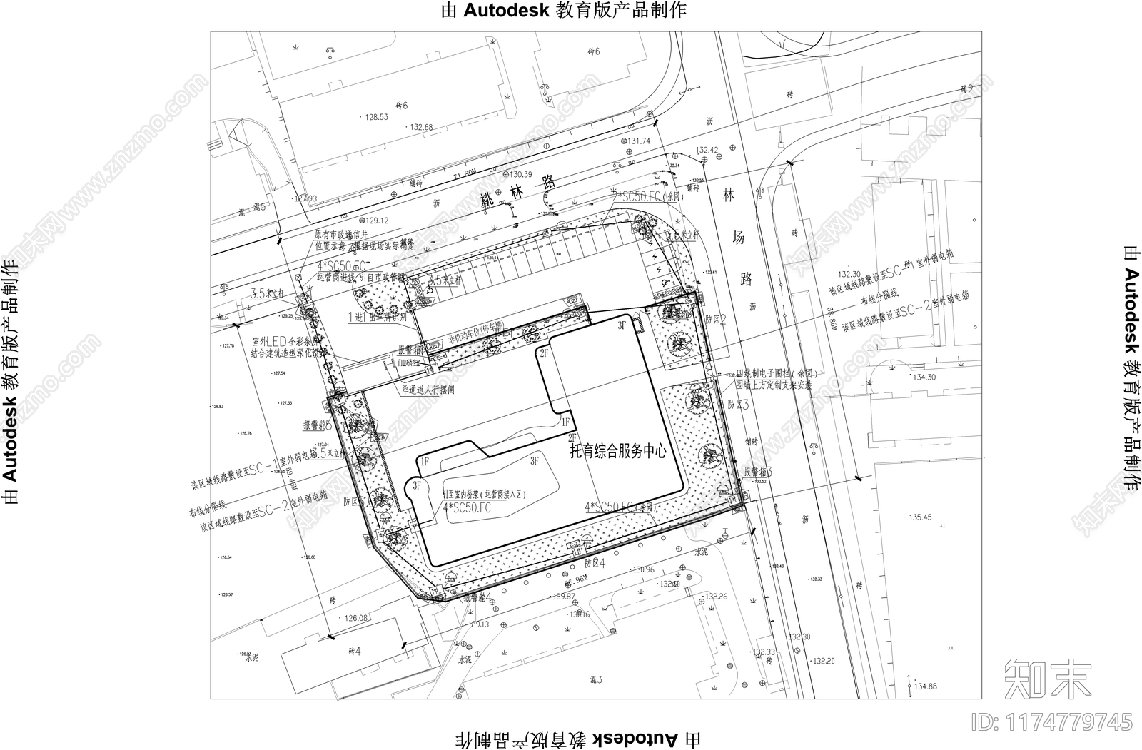 电气图cad施工图下载【ID:1174779745】