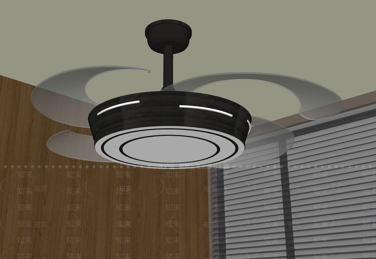 现代其他灯具SU模型下载【ID:1174785703】