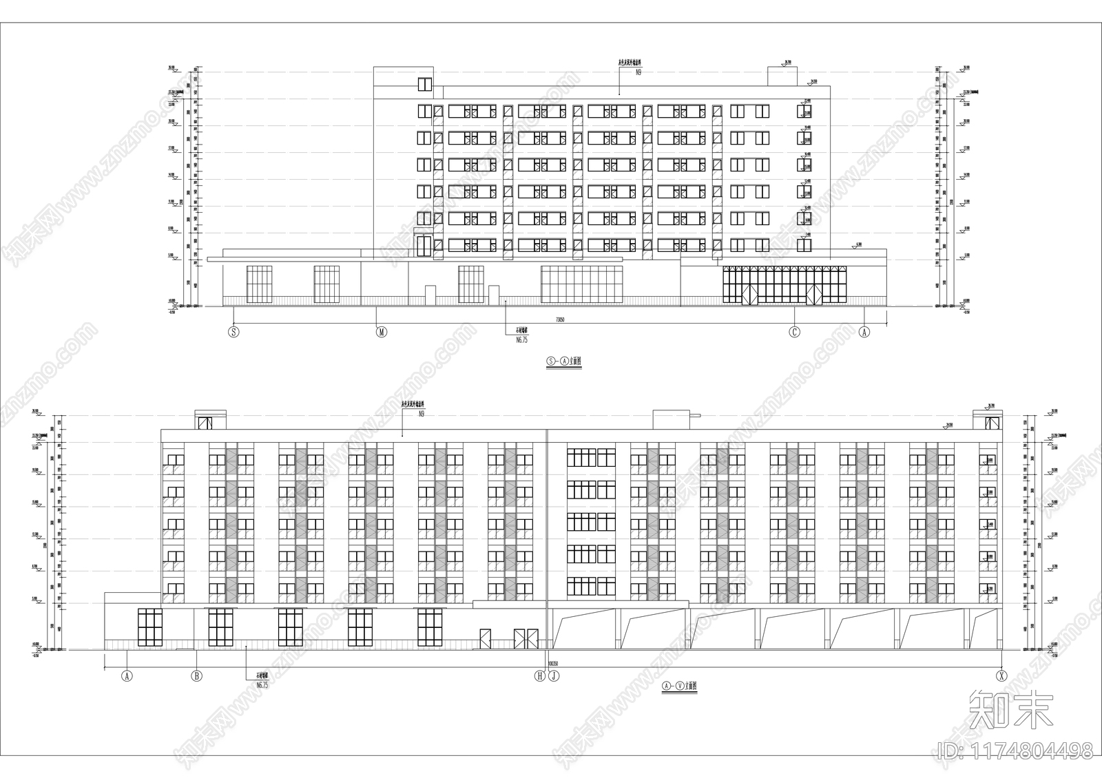 现代其他居住建筑cad施工图下载【ID:1174804498】