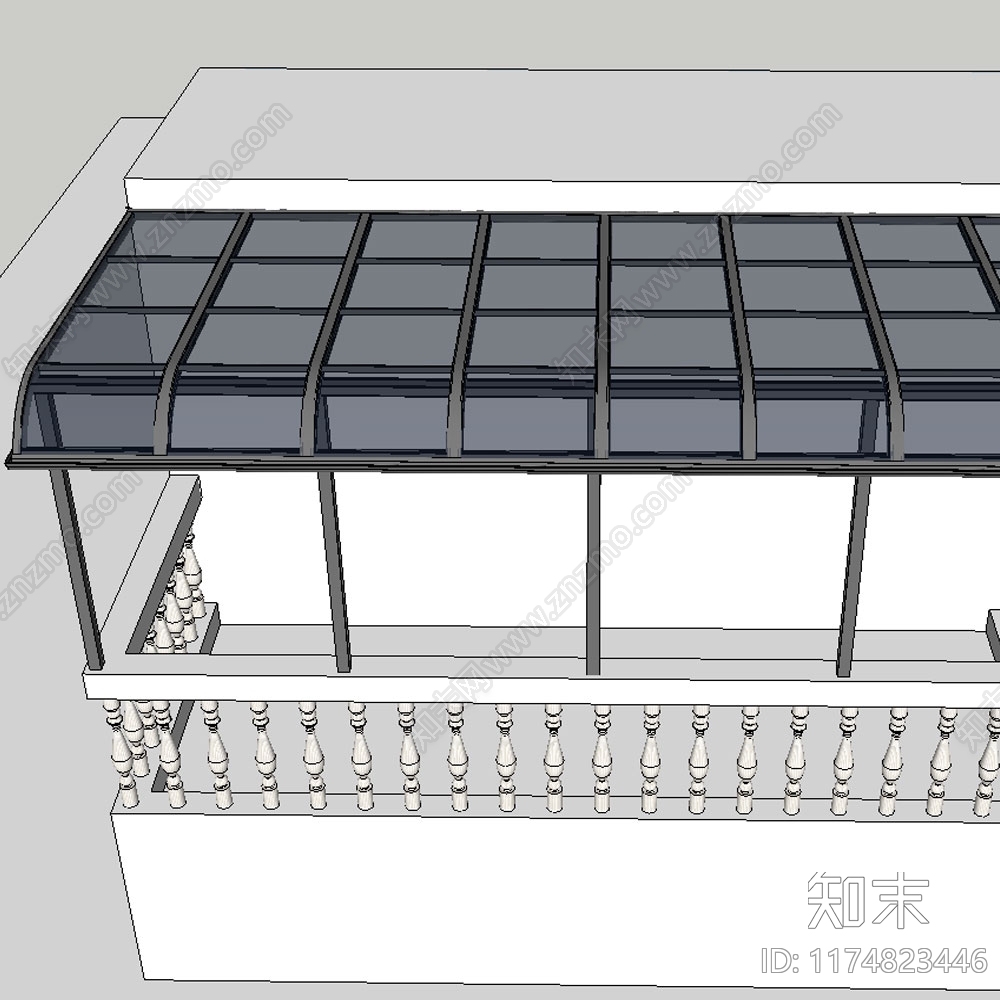 欧式简模规划SU模型下载【ID:1174823446】