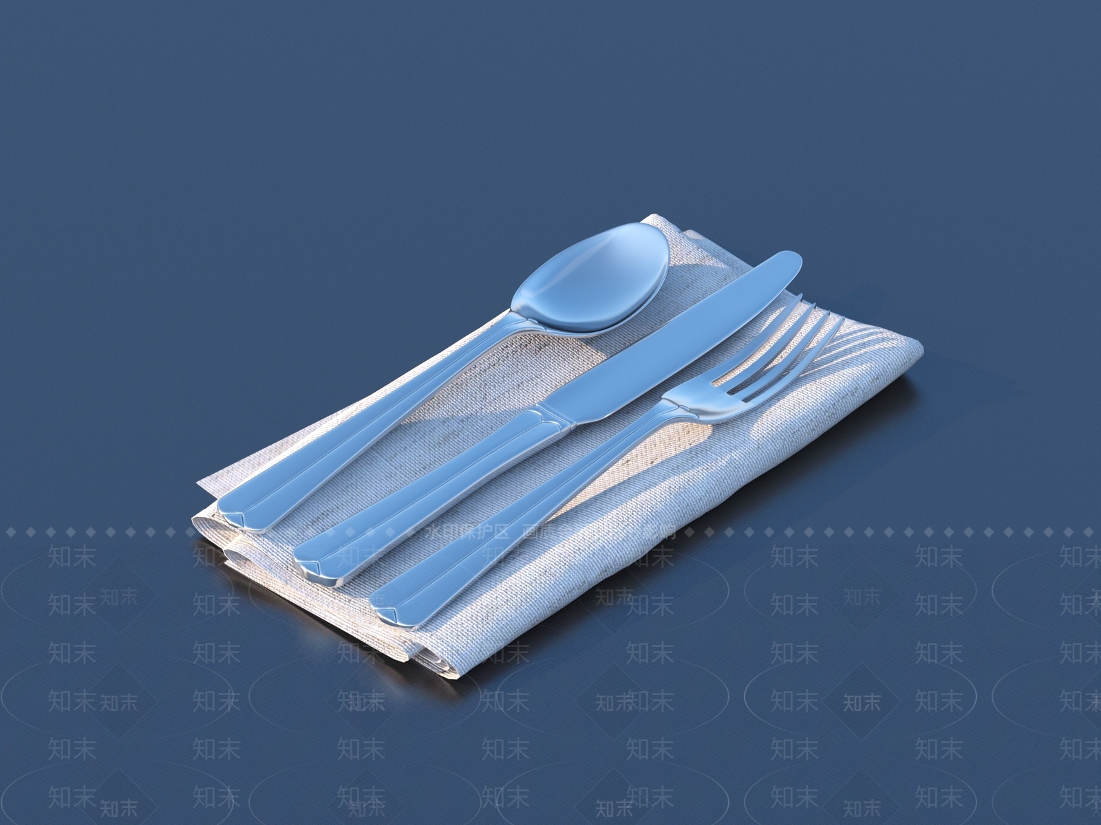 餐具3D模型下载【ID:1174825839】
