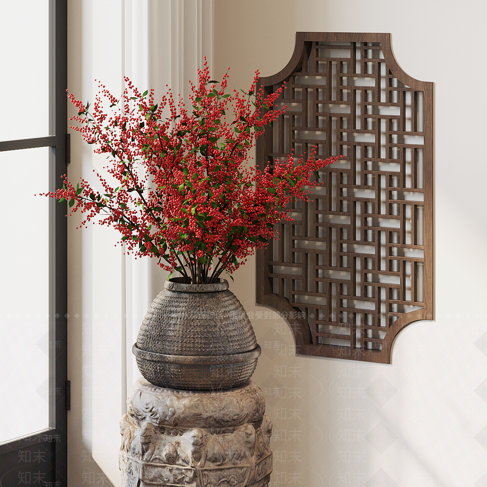 盆栽SU模型下载【ID:1174833872】