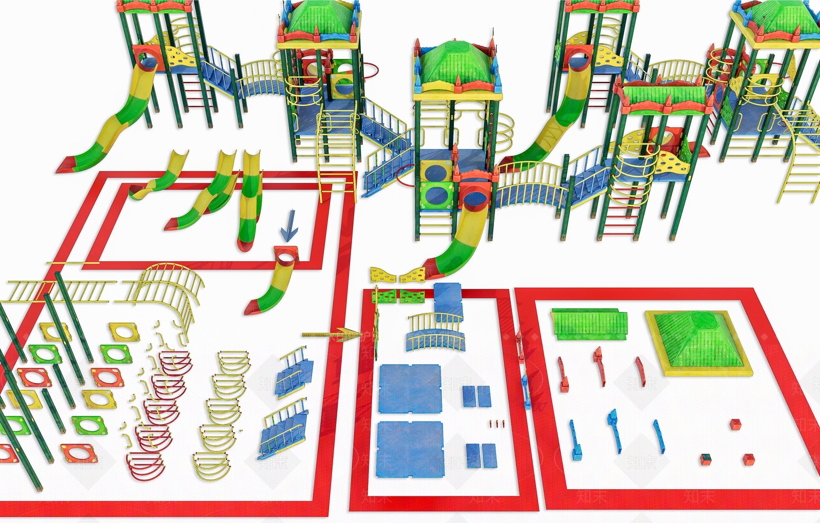 运动器材3D模型下载【ID:1174845502】