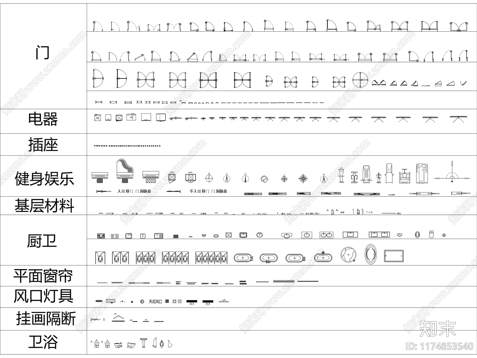 2024最新超全家装工装动态图库施工图下载【ID:1174853540】