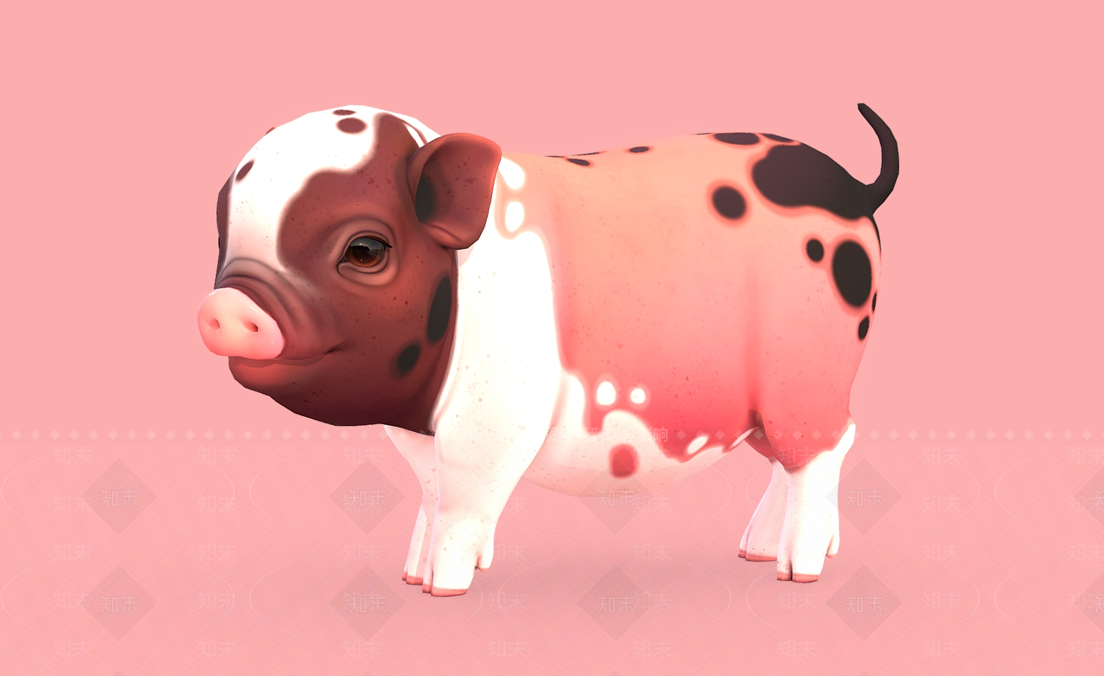 爬行类动物3D模型下载【ID:1174883630】