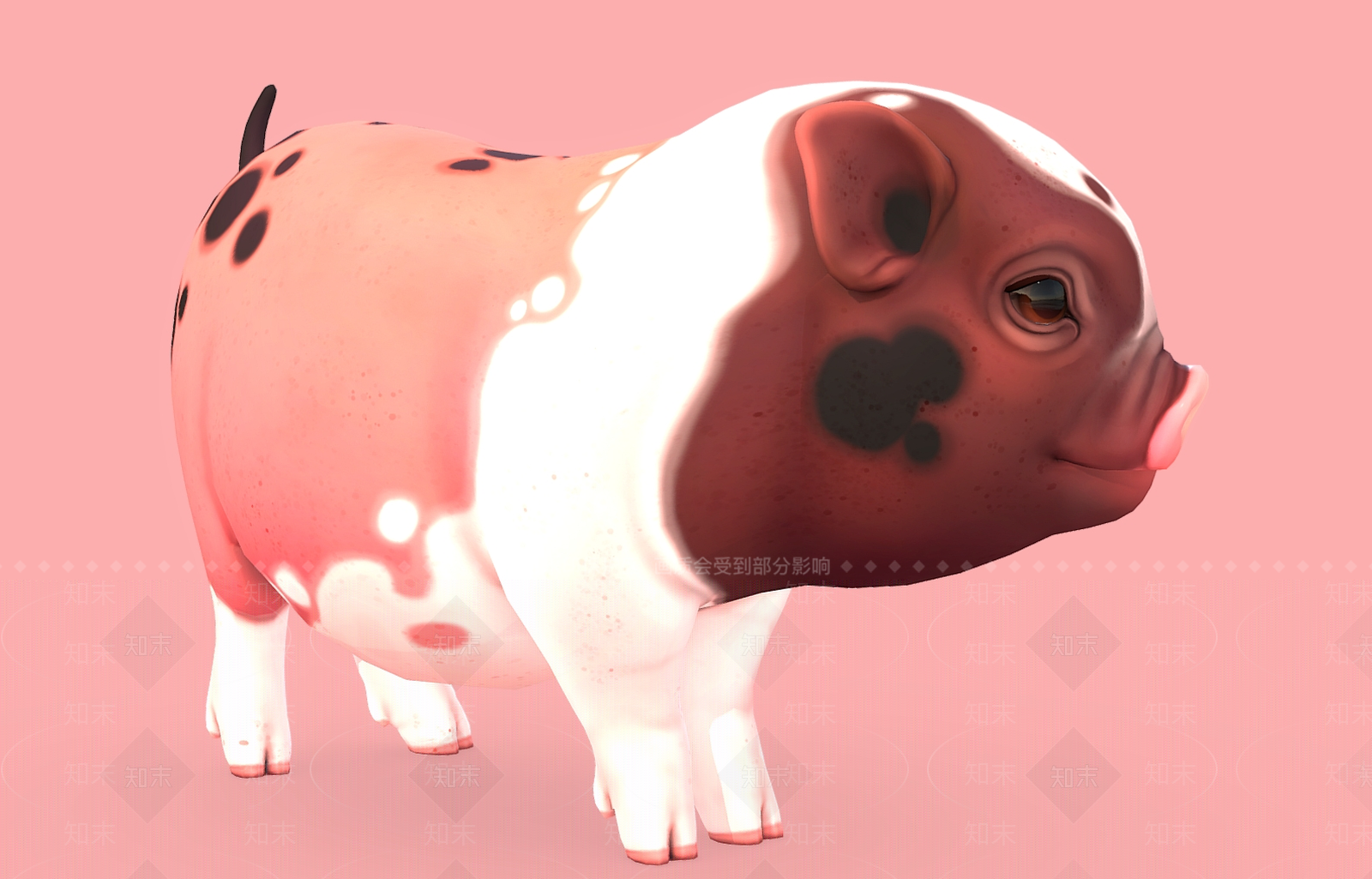 爬行类动物3D模型下载【ID:1174883630】