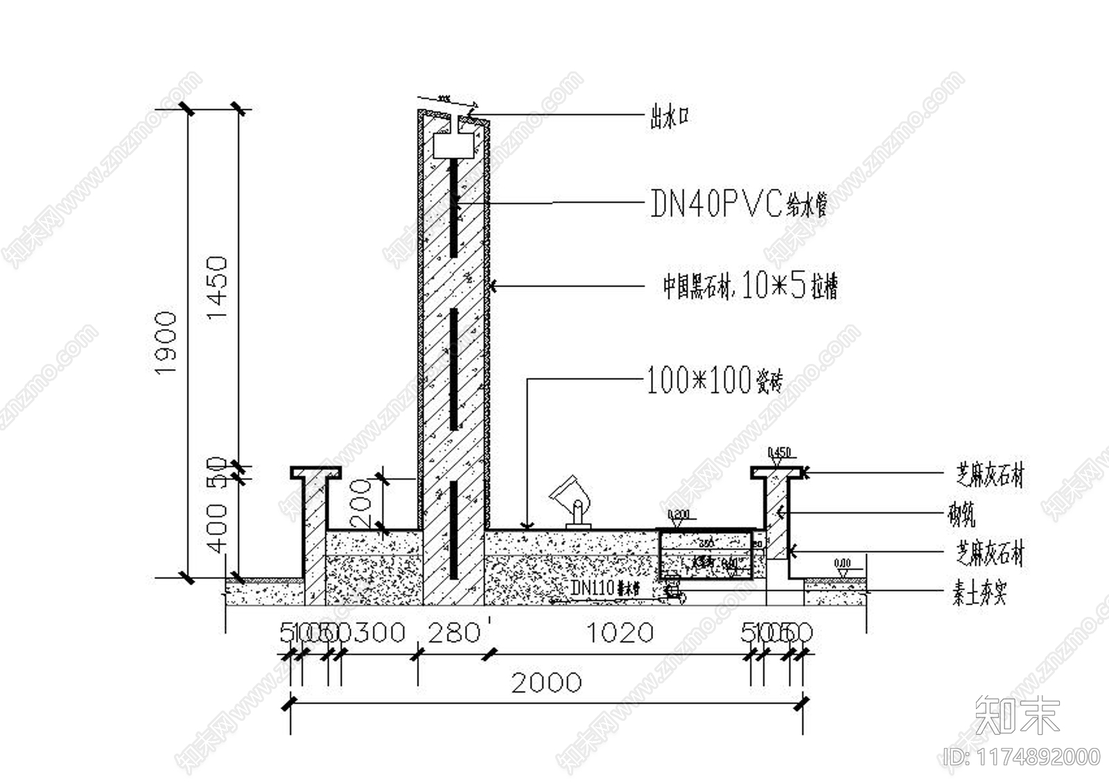 现代商业景观cad施工图下载【ID:1174892000】