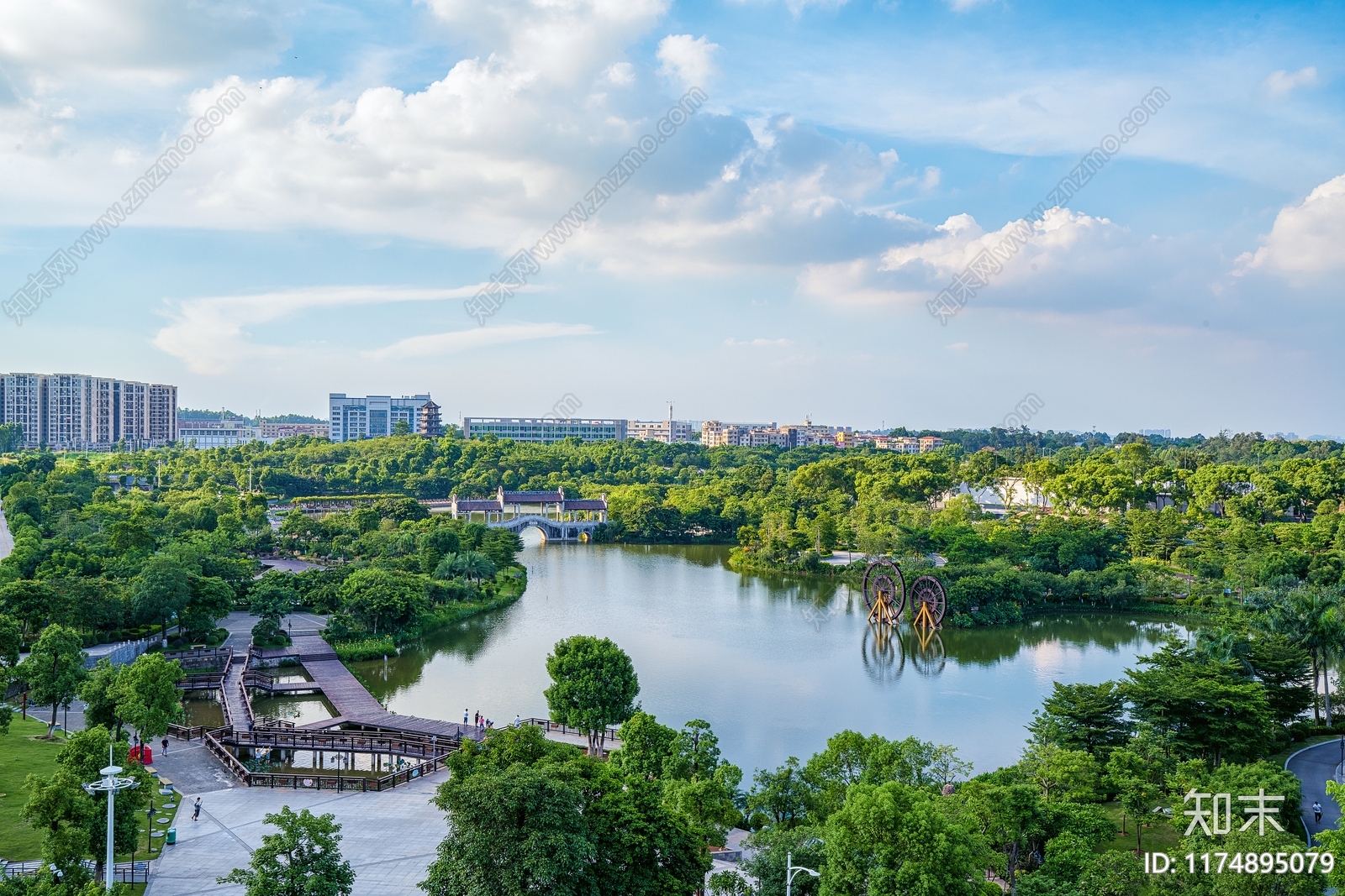 现代奶油城市外景贴图下载【ID:1174895079】