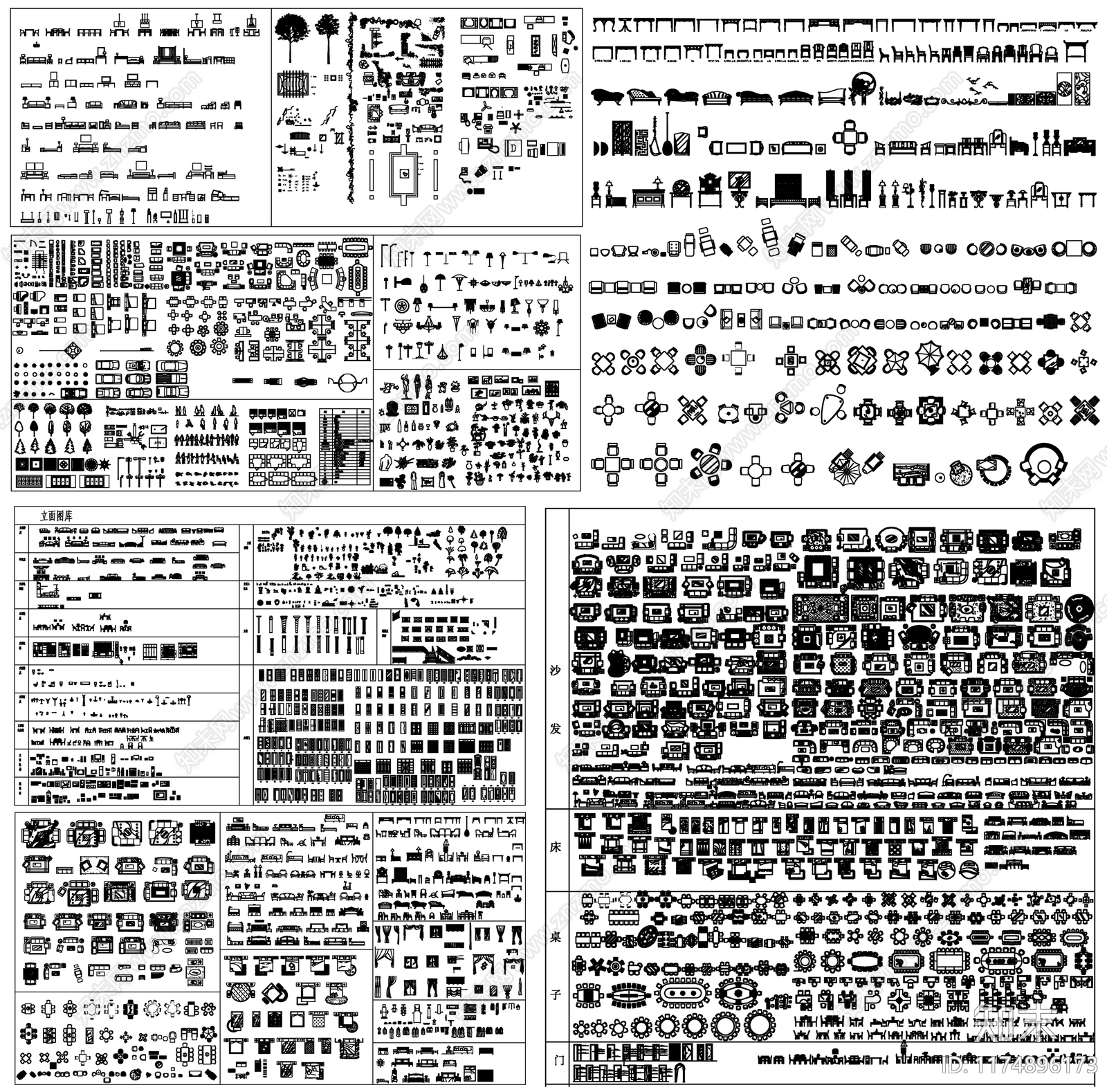 现代其他图库施工图下载【ID:1174896173】