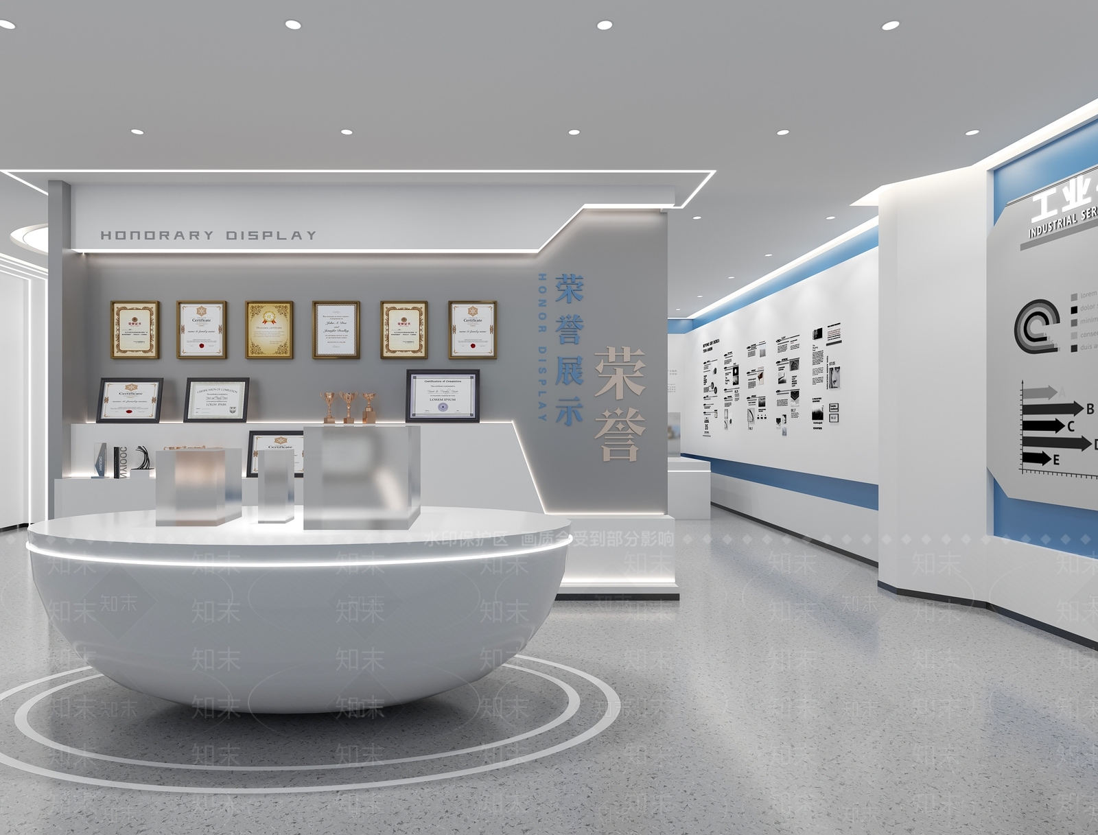 现代其他办公空间3D模型下载【ID:1174899897】
