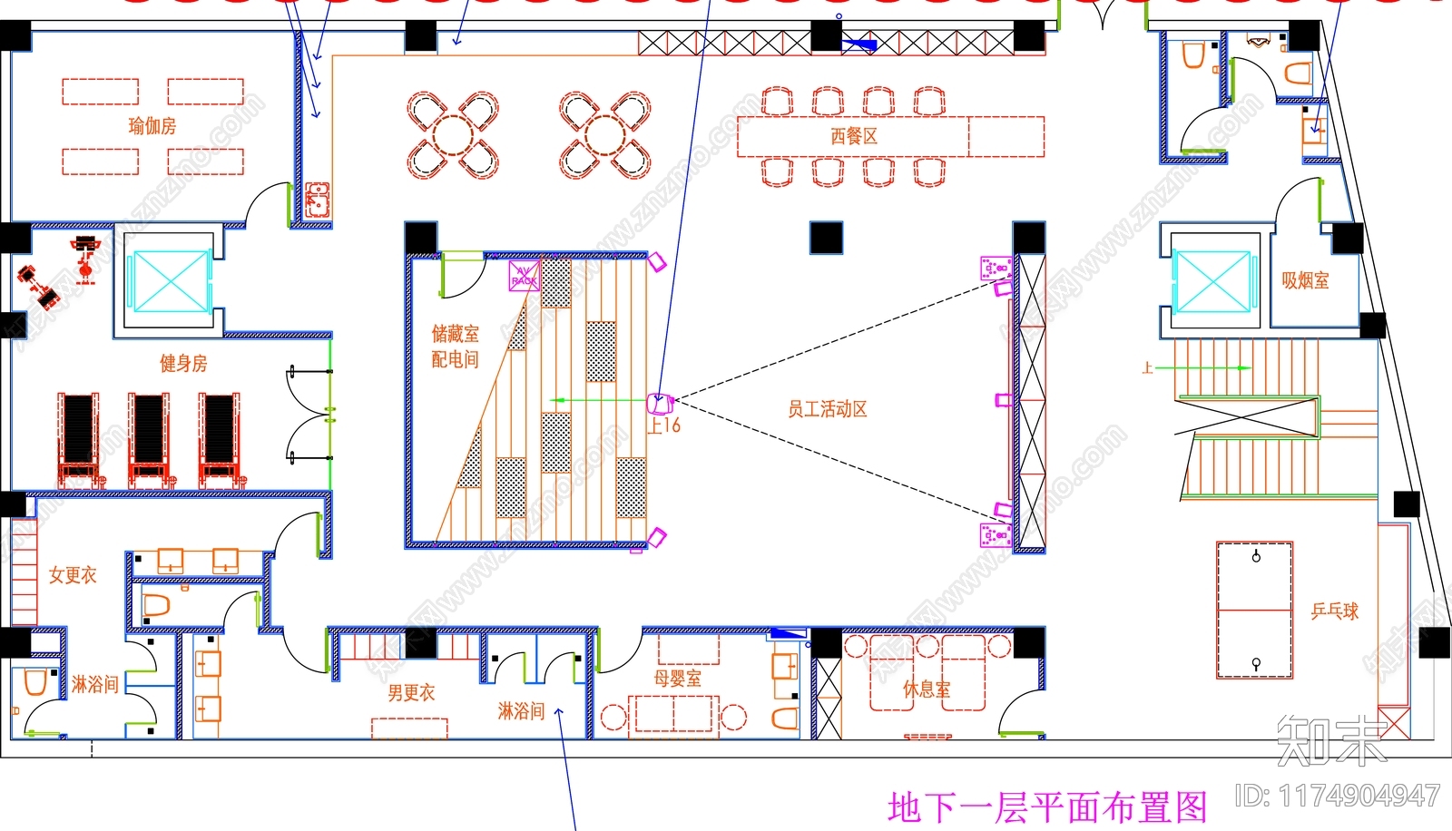 现代工装图库cad施工图下载【ID:1174904947】