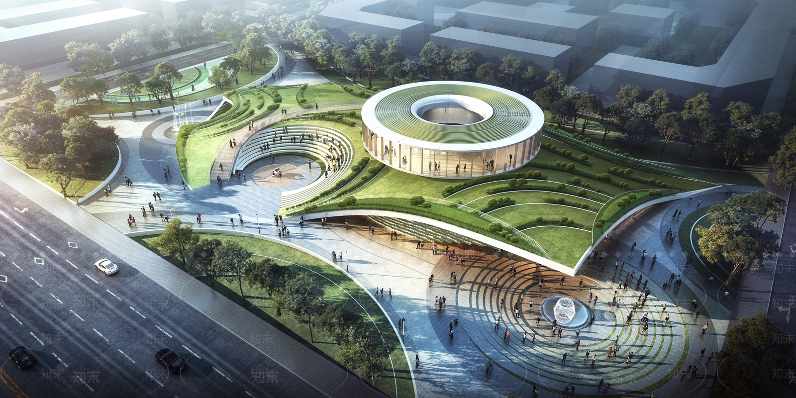 现代小公建SU模型下载【ID:1174909265】