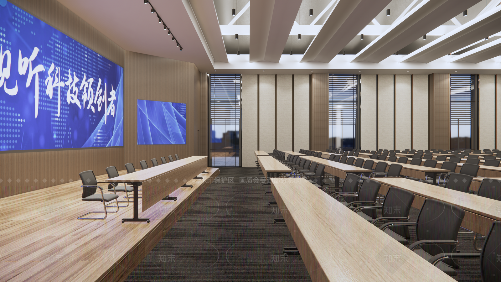 现代报告厅SU模型下载【ID:1174917050】