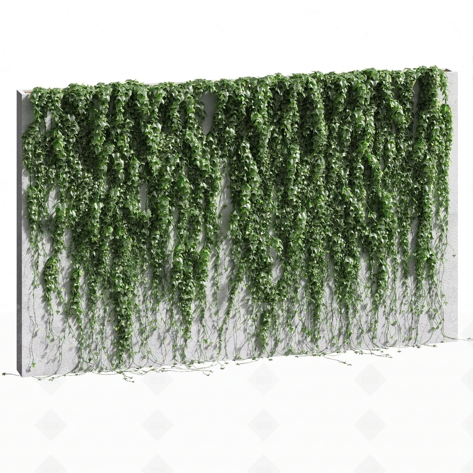 现代植物堆3D模型下载【ID:1174924728】