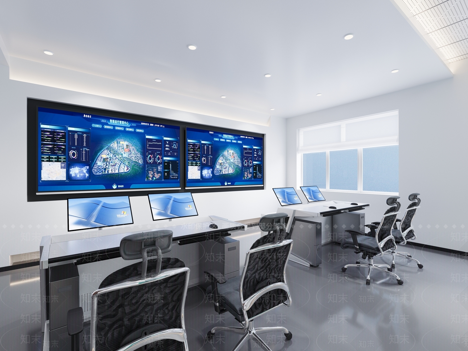 现代其他办公空间3D模型下载【ID:1174935190】