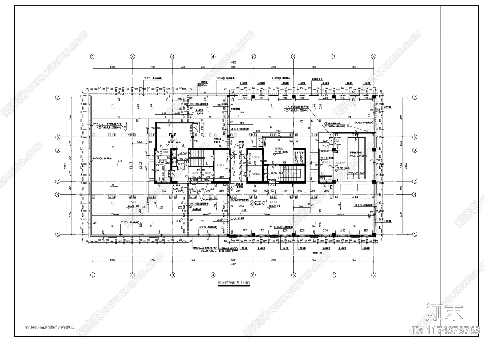 现代其他居住建筑cad施工图下载【ID:1174978763】