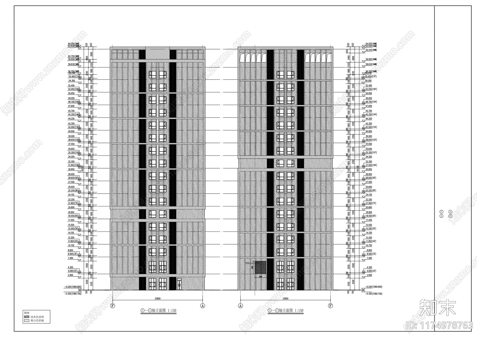 现代其他居住建筑cad施工图下载【ID:1174978763】