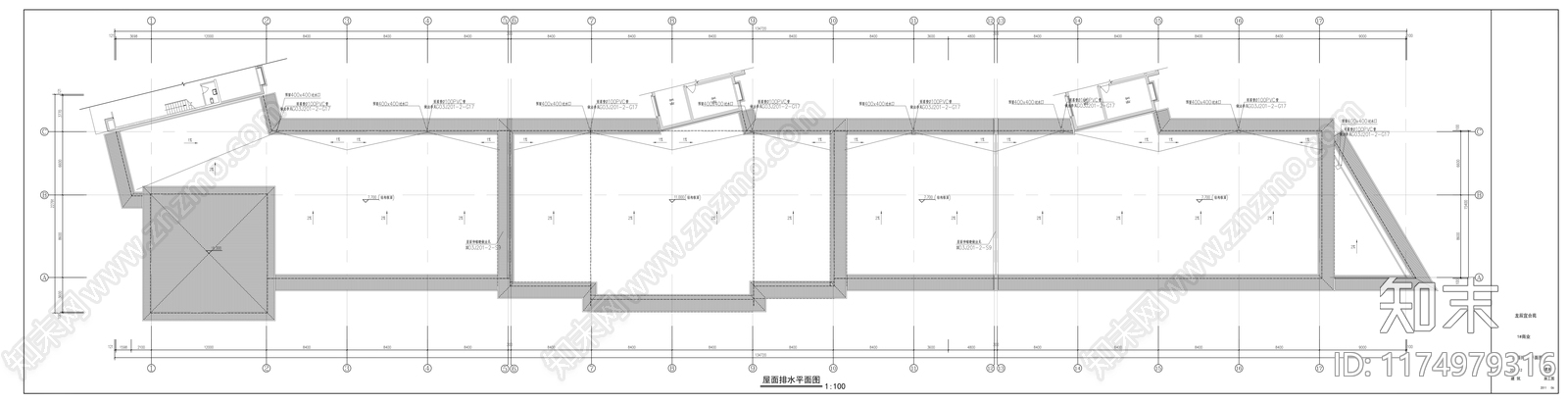 现代商业街cad施工图下载【ID:1174979316】