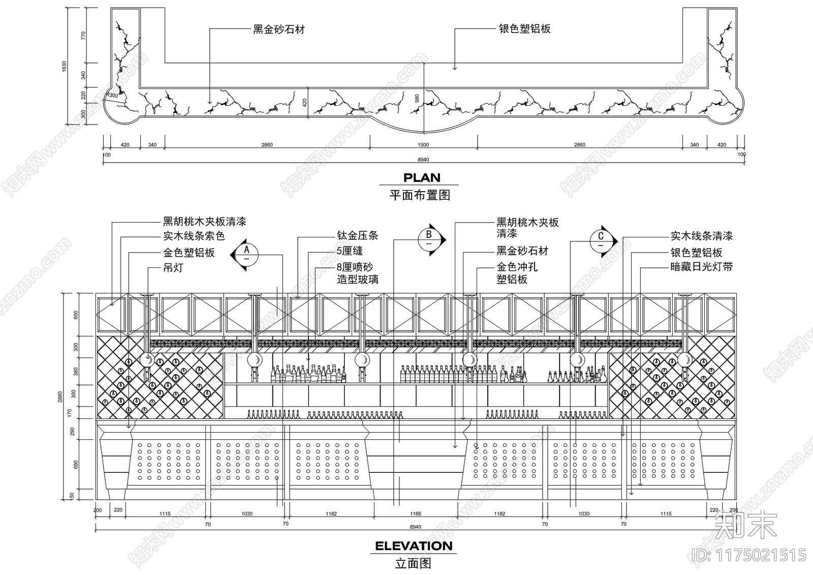 现代家具节点详图cad施工图下载【ID:1175021515】