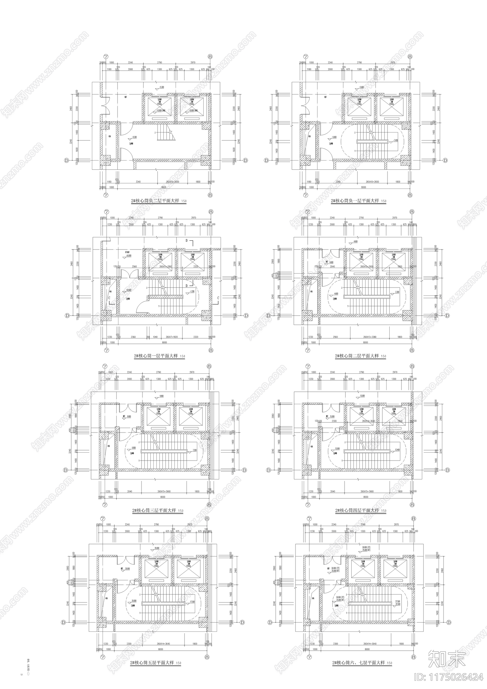 现代厂房cad施工图下载【ID:1175026424】