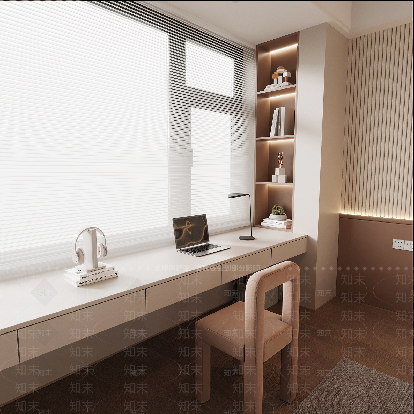 现代飘窗3D模型下载【ID:1175037902】