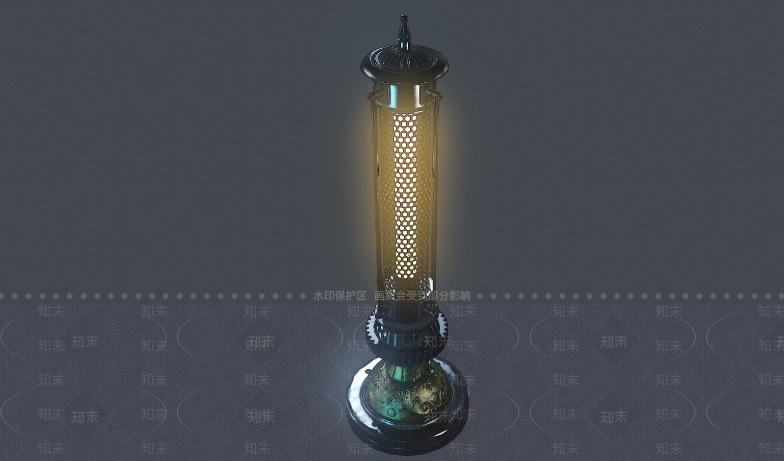 现代其他灯具3D模型下载【ID:1175050053】