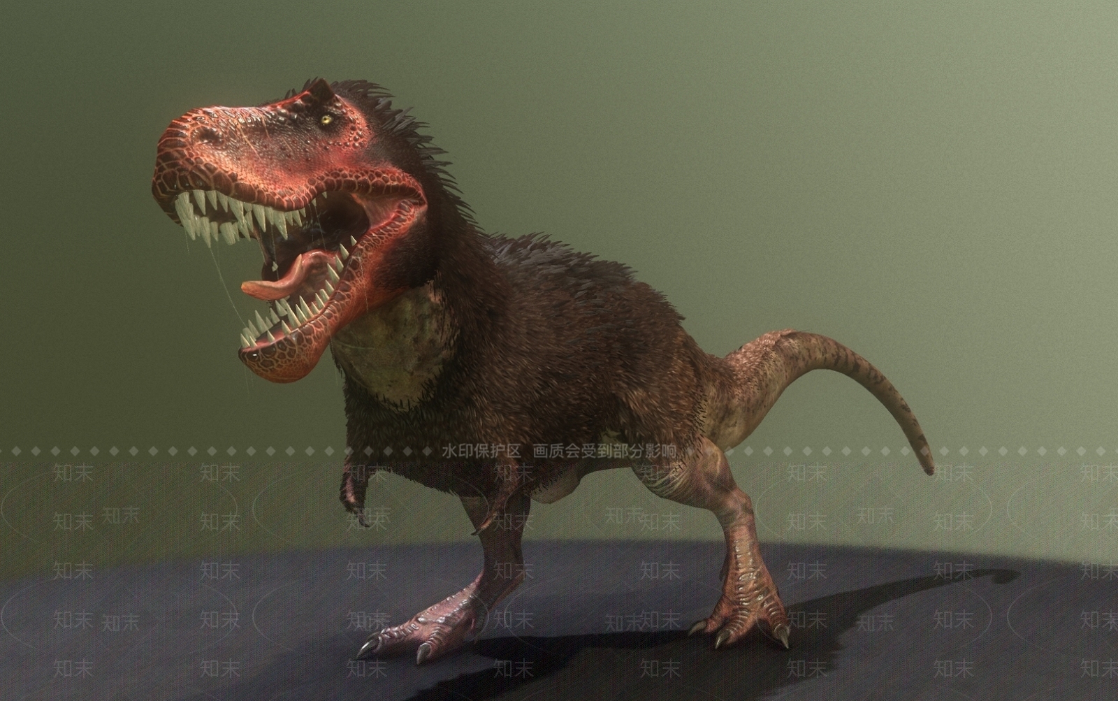 爬行类动物3D模型下载【ID:1175050502】