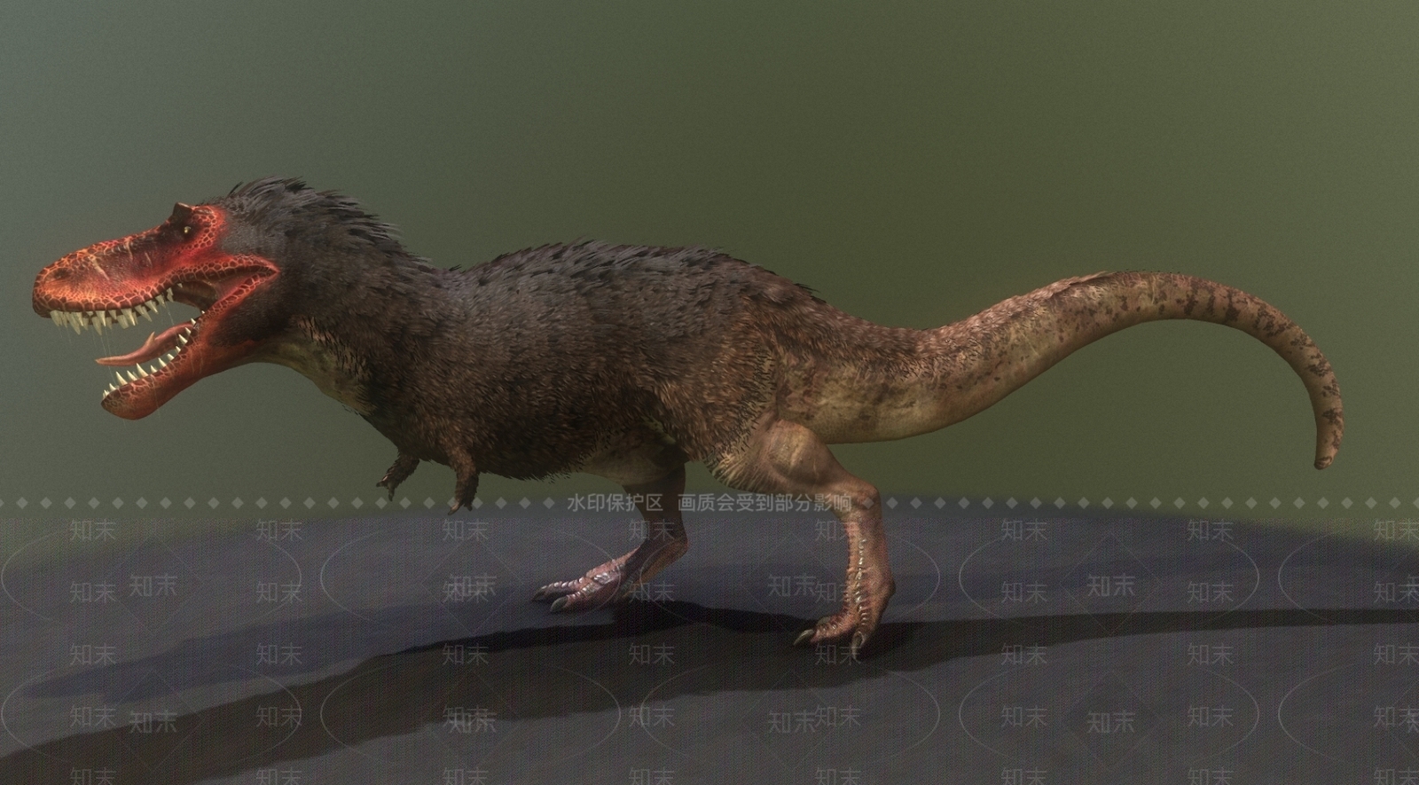 爬行类动物3D模型下载【ID:1175050502】