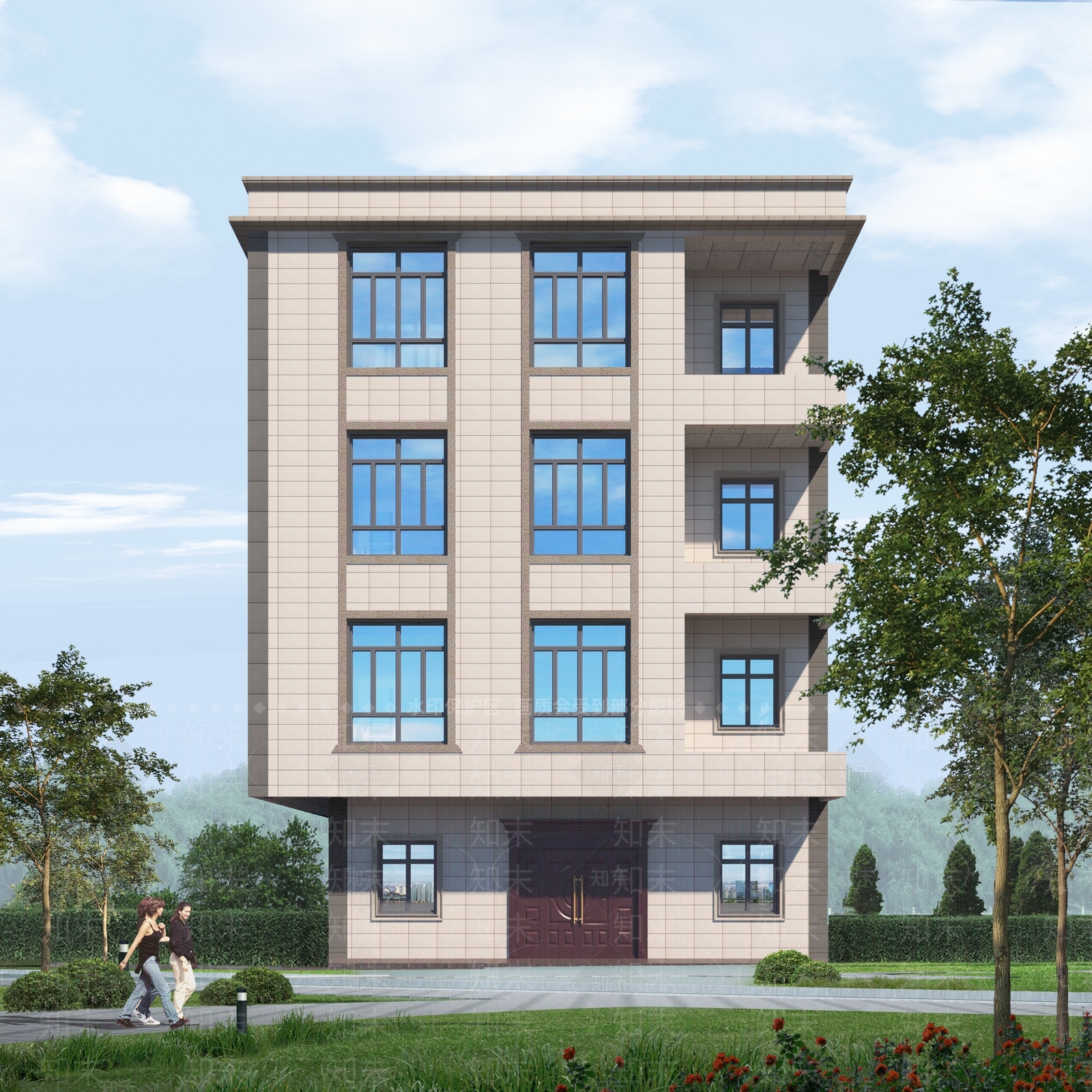 现代其他公共建筑3D模型下载【ID:1175057245】