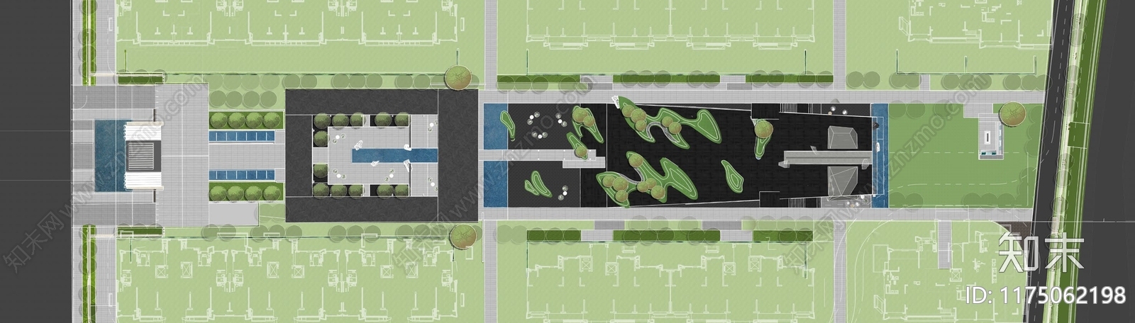 现代示范区景观下载【ID:1175062198】