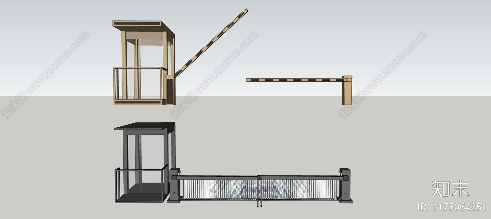 现代小公建SU模型下载【ID:1175064251】