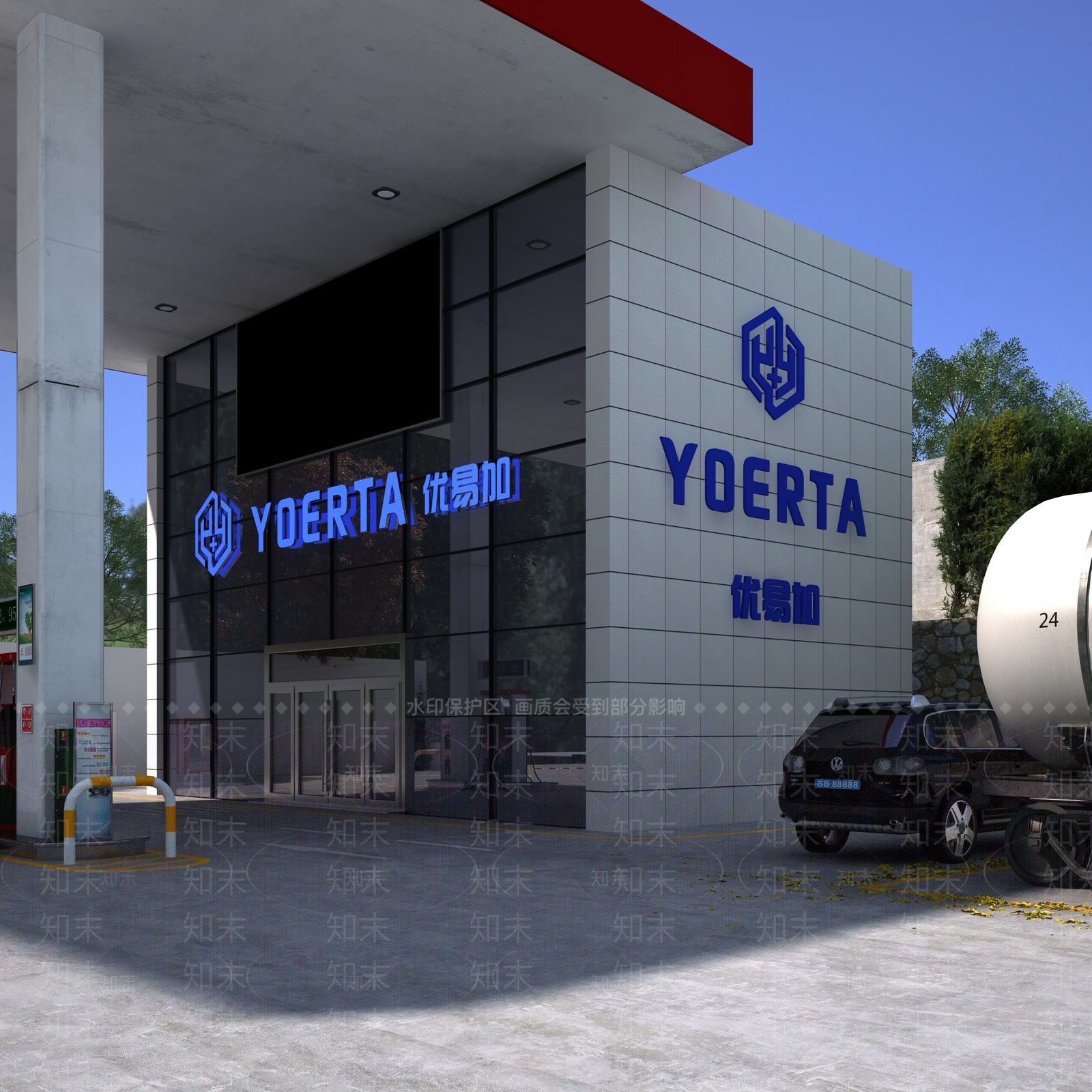 现代其他公共建筑3D模型下载【ID:1175072531】