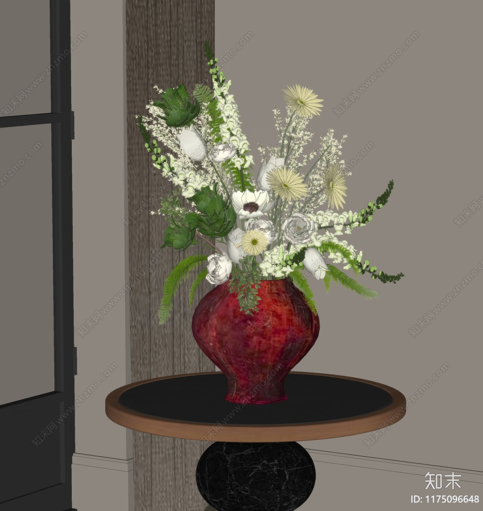 现代花瓶SU模型下载【ID:1175096648】