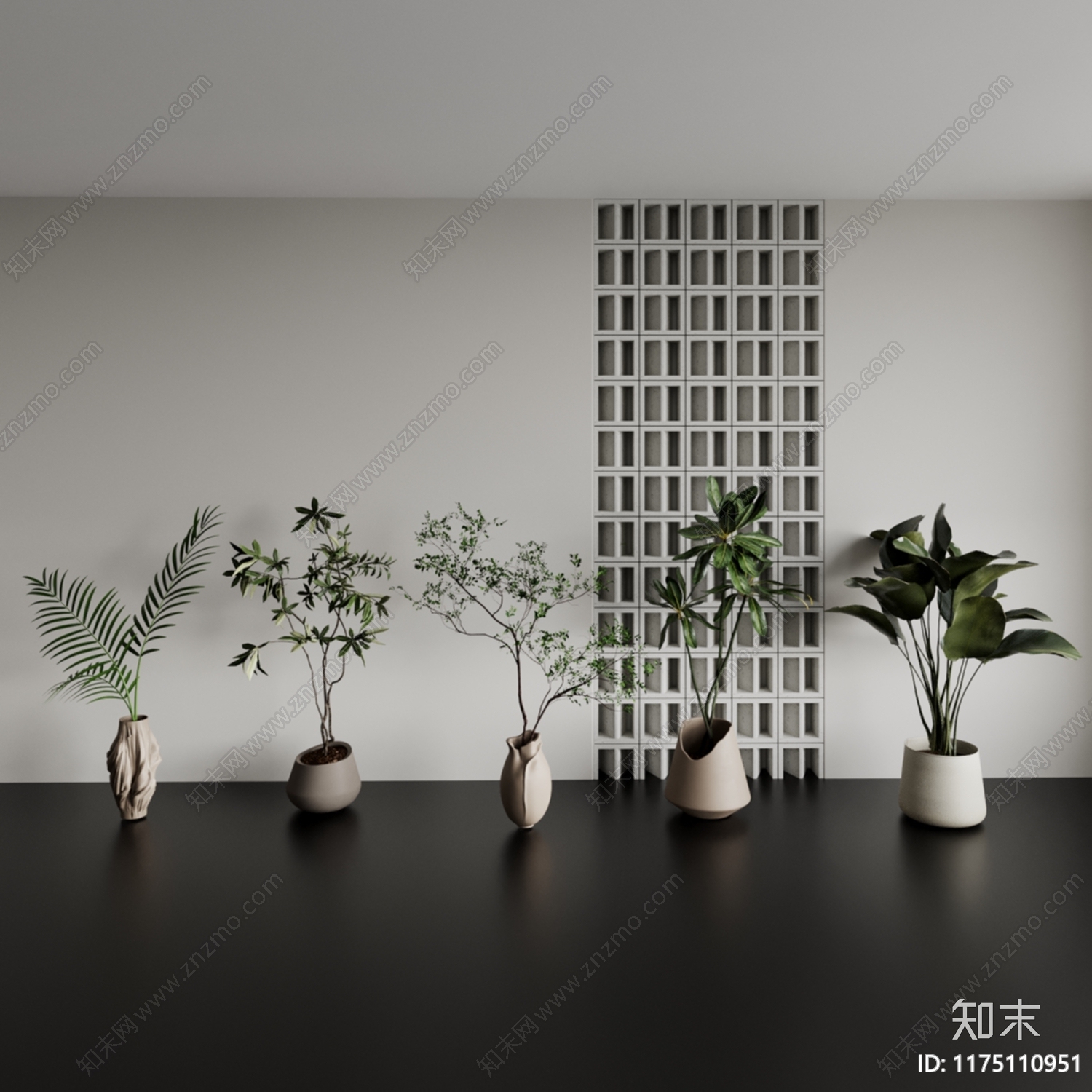 盆栽3D模型下载【ID:1175110951】