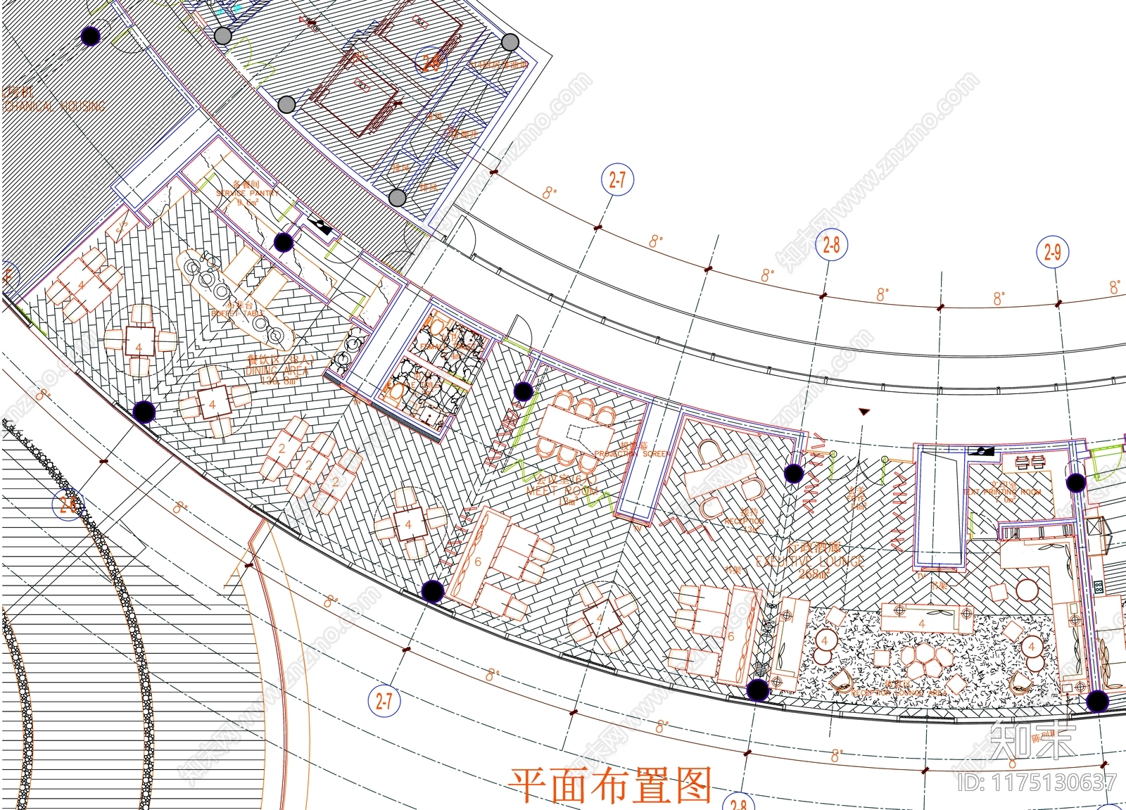 现代工装图库施工图下载【ID:1175130637】