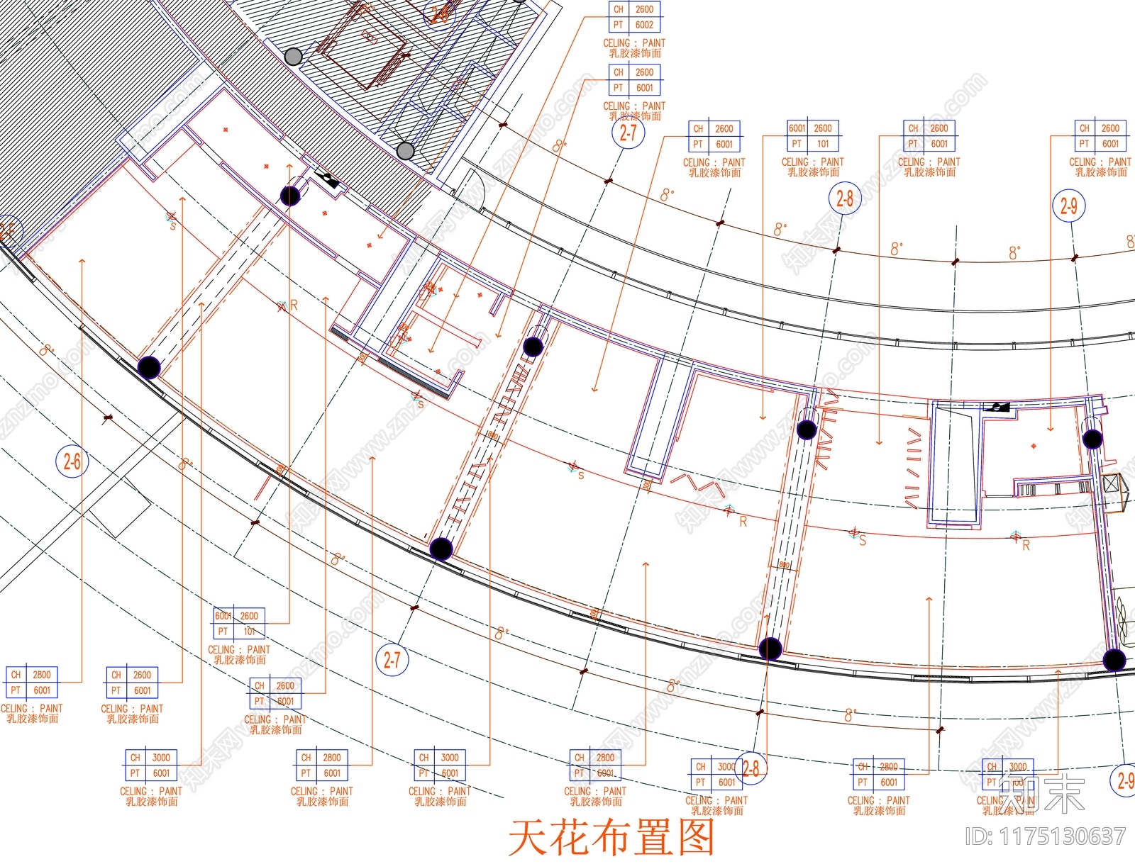 现代工装图库cad施工图下载【ID:1175130637】