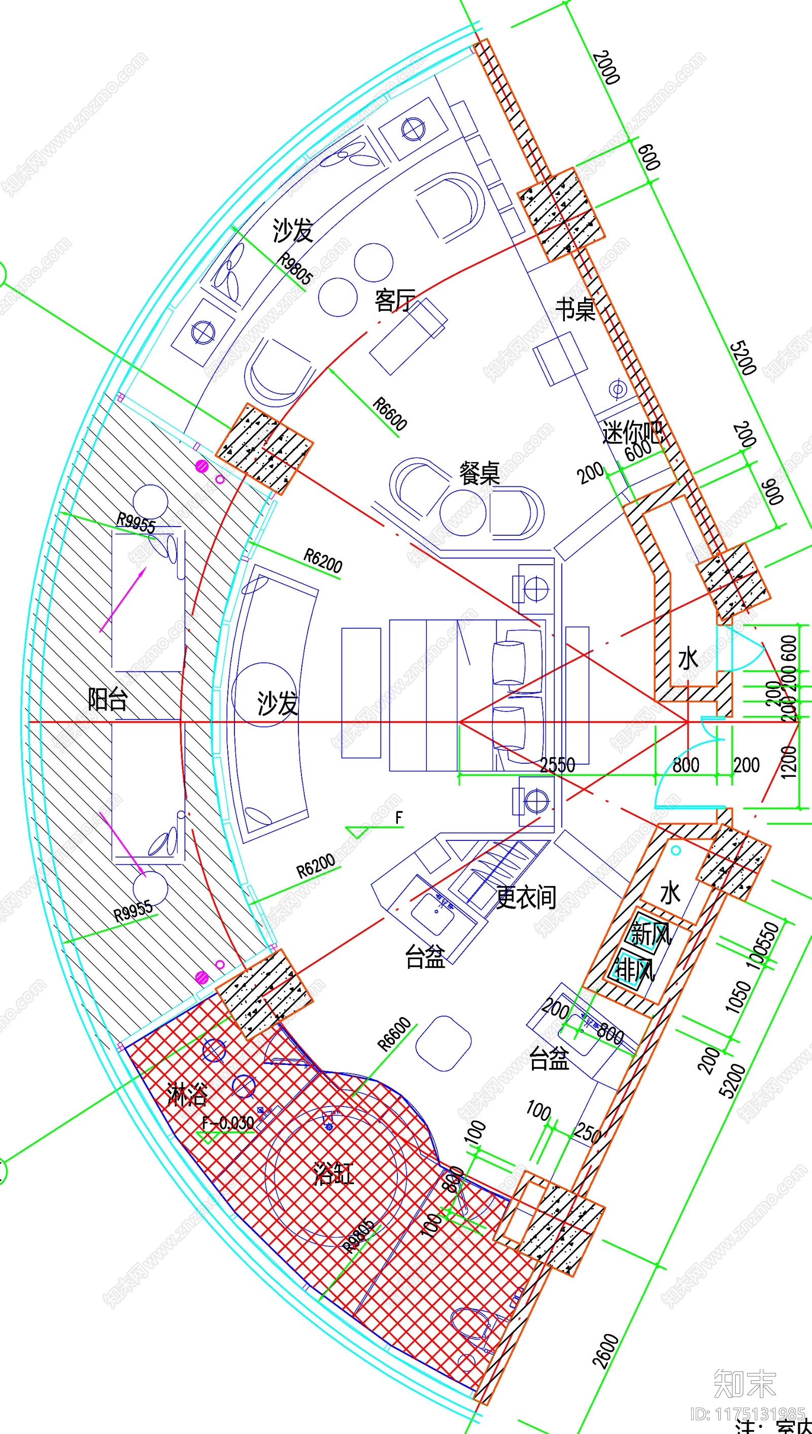 现代工装图库cad施工图下载【ID:1175131985】