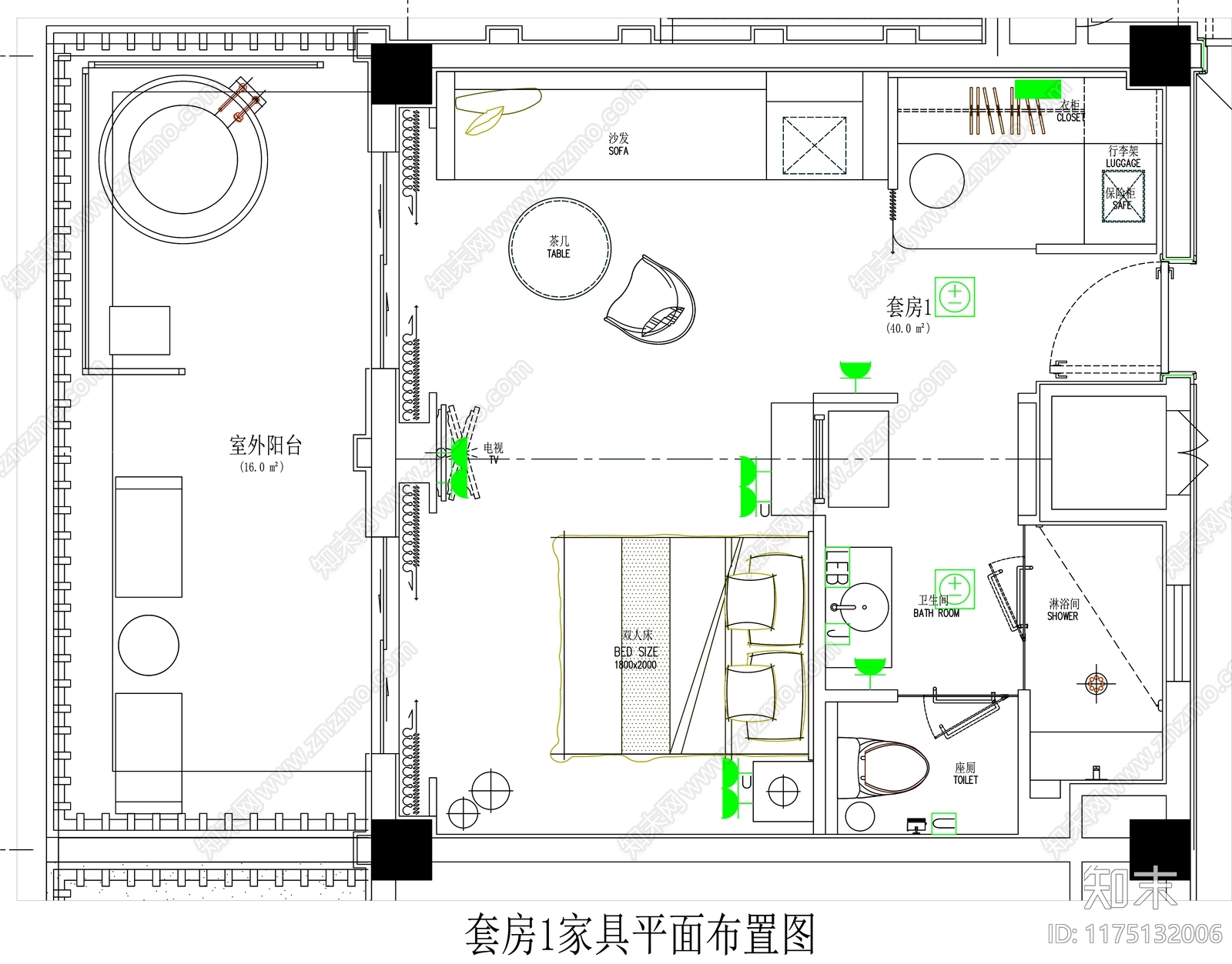 现代工装图库cad施工图下载【ID:1175132006】