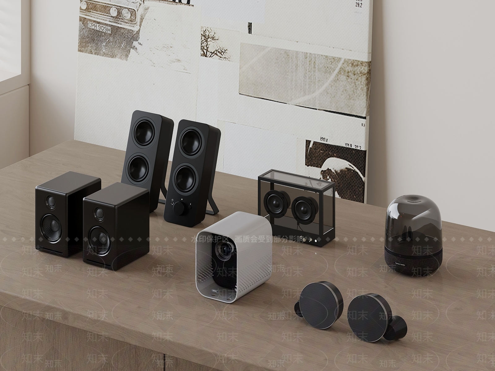 音响SU模型下载【ID:1175142164】