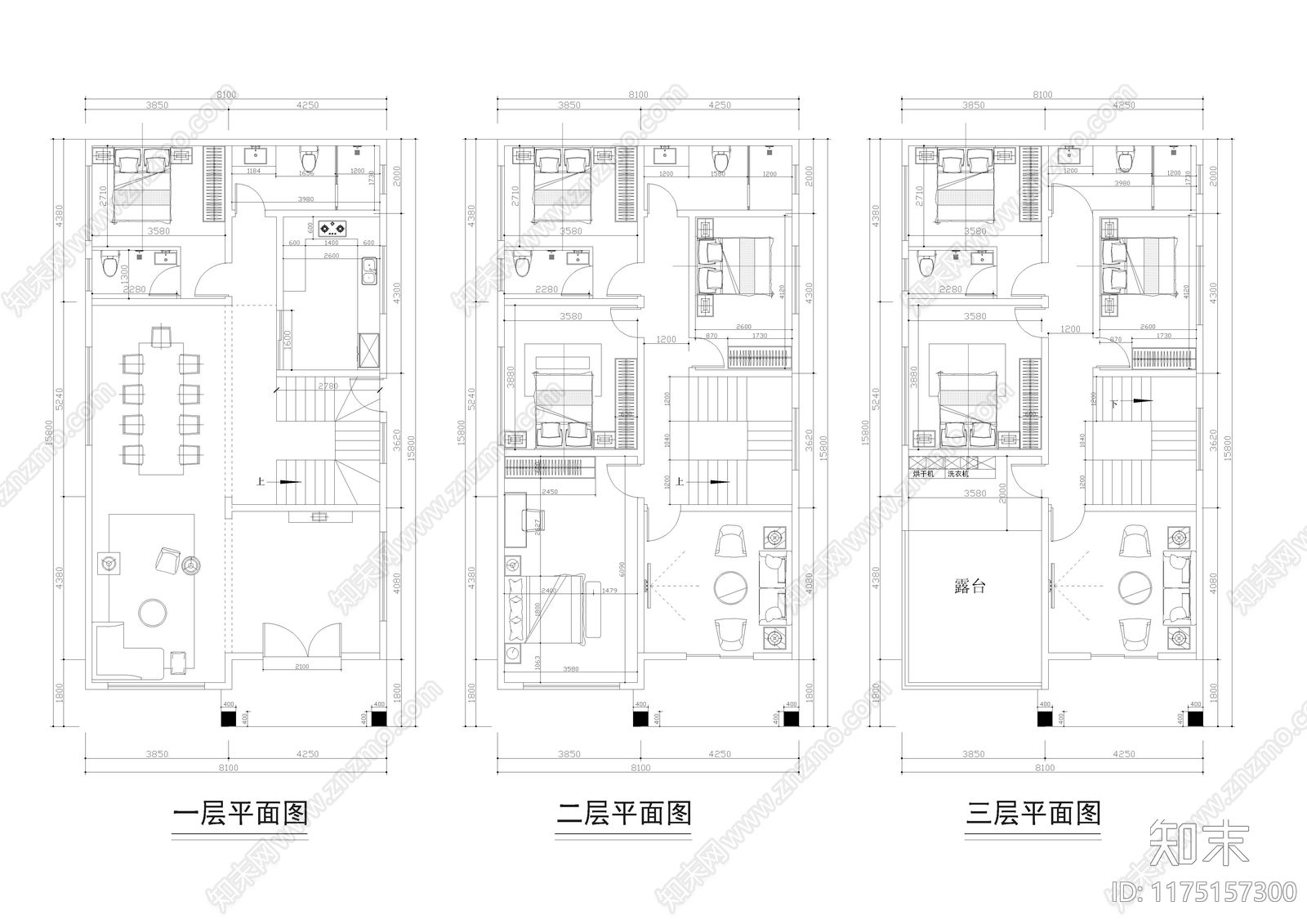规划平面图施工图下载【ID:1175157300】