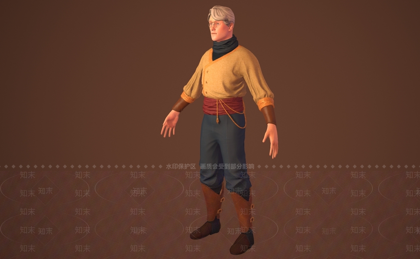 男人3D模型下载【ID:1175166125】