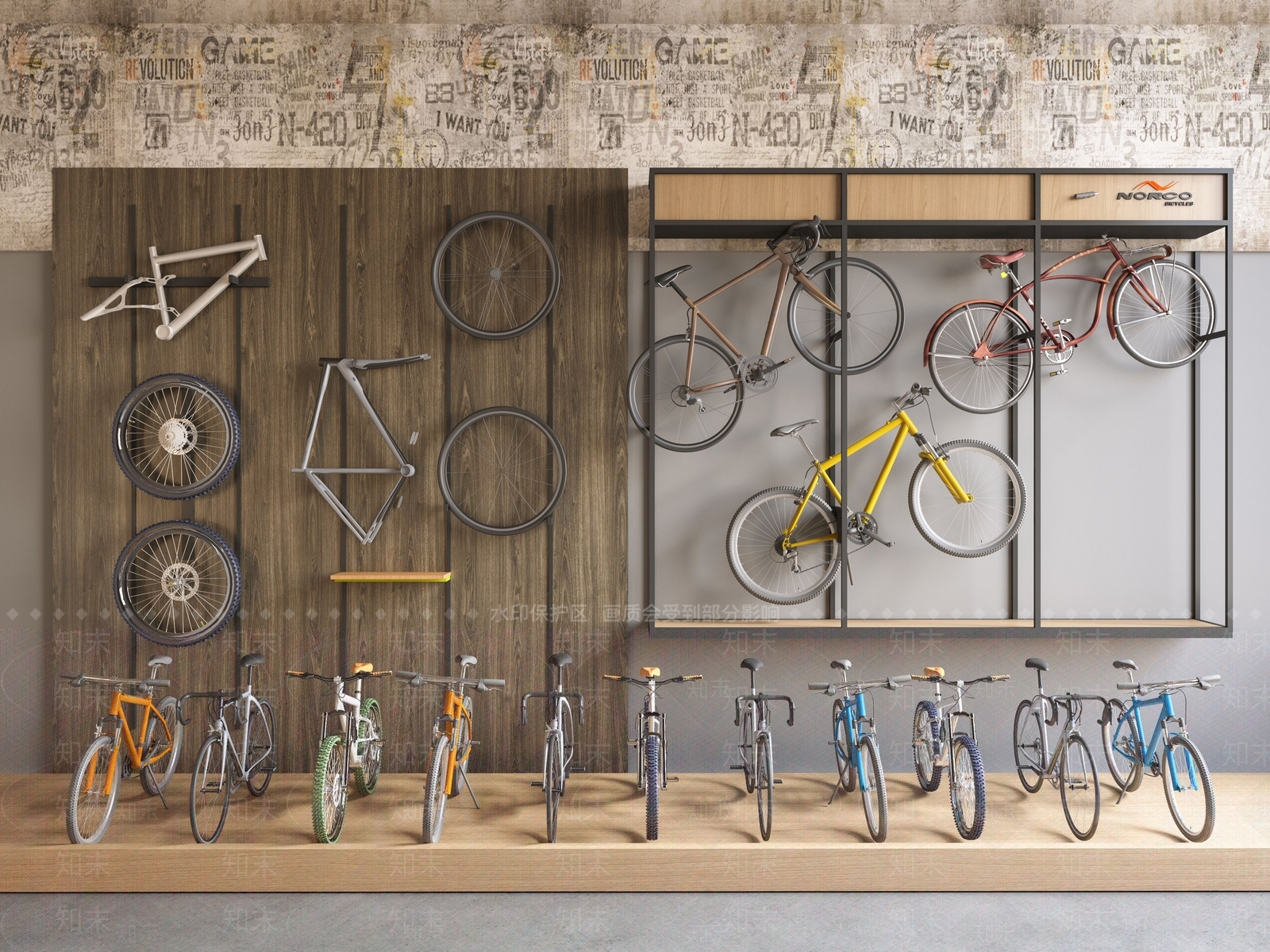 自行车3D模型下载【ID:1175170915】