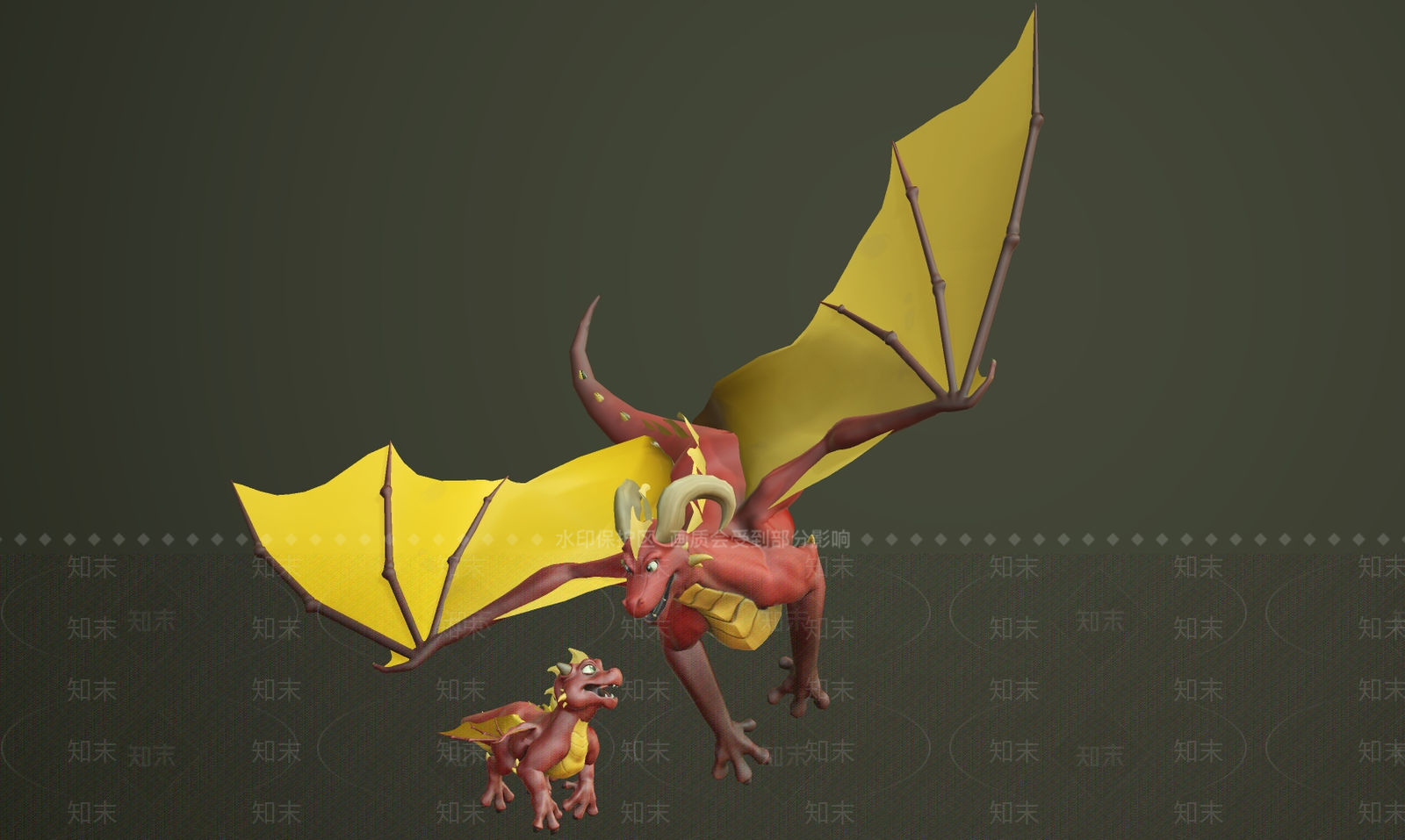 飞行类动物3D模型下载【ID:1175203204】
