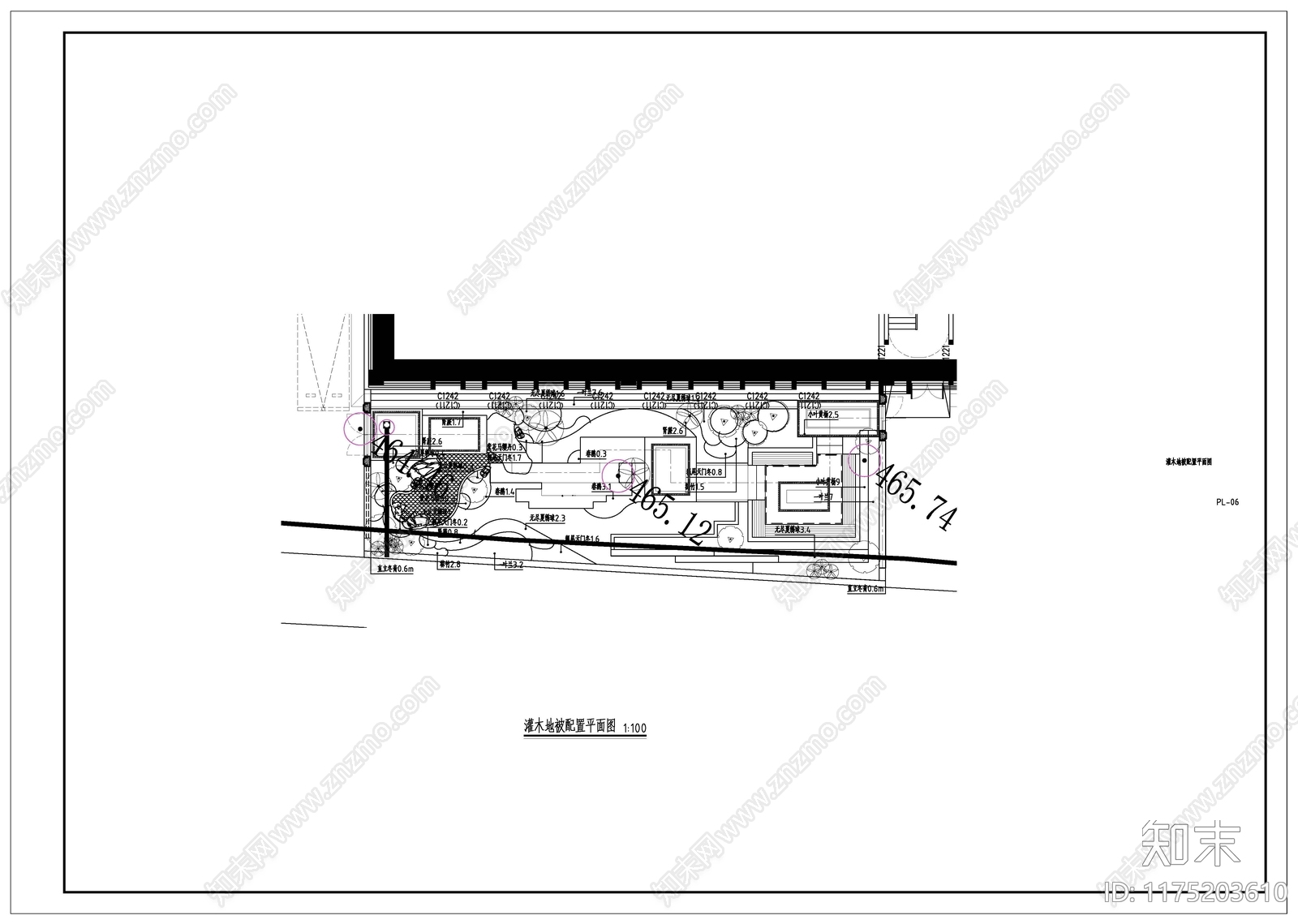 现代庭院cad施工图下载【ID:1175203610】