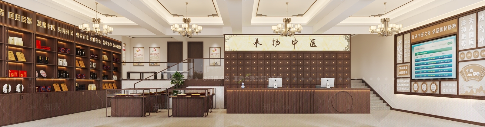 新中式医院3D模型下载【ID:1175231302】