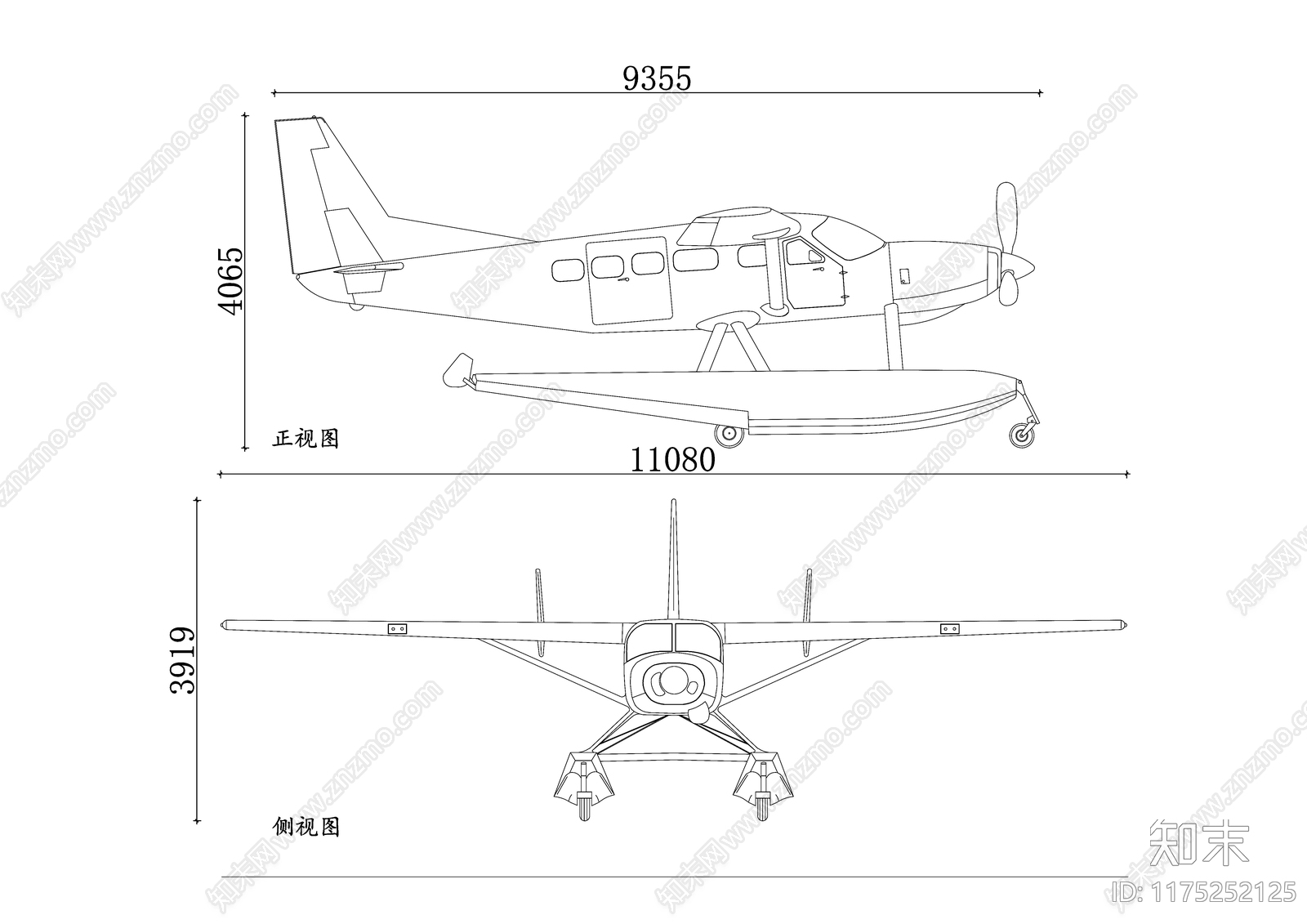 现代交通工具图库cad施工图下载【ID:1175252125】