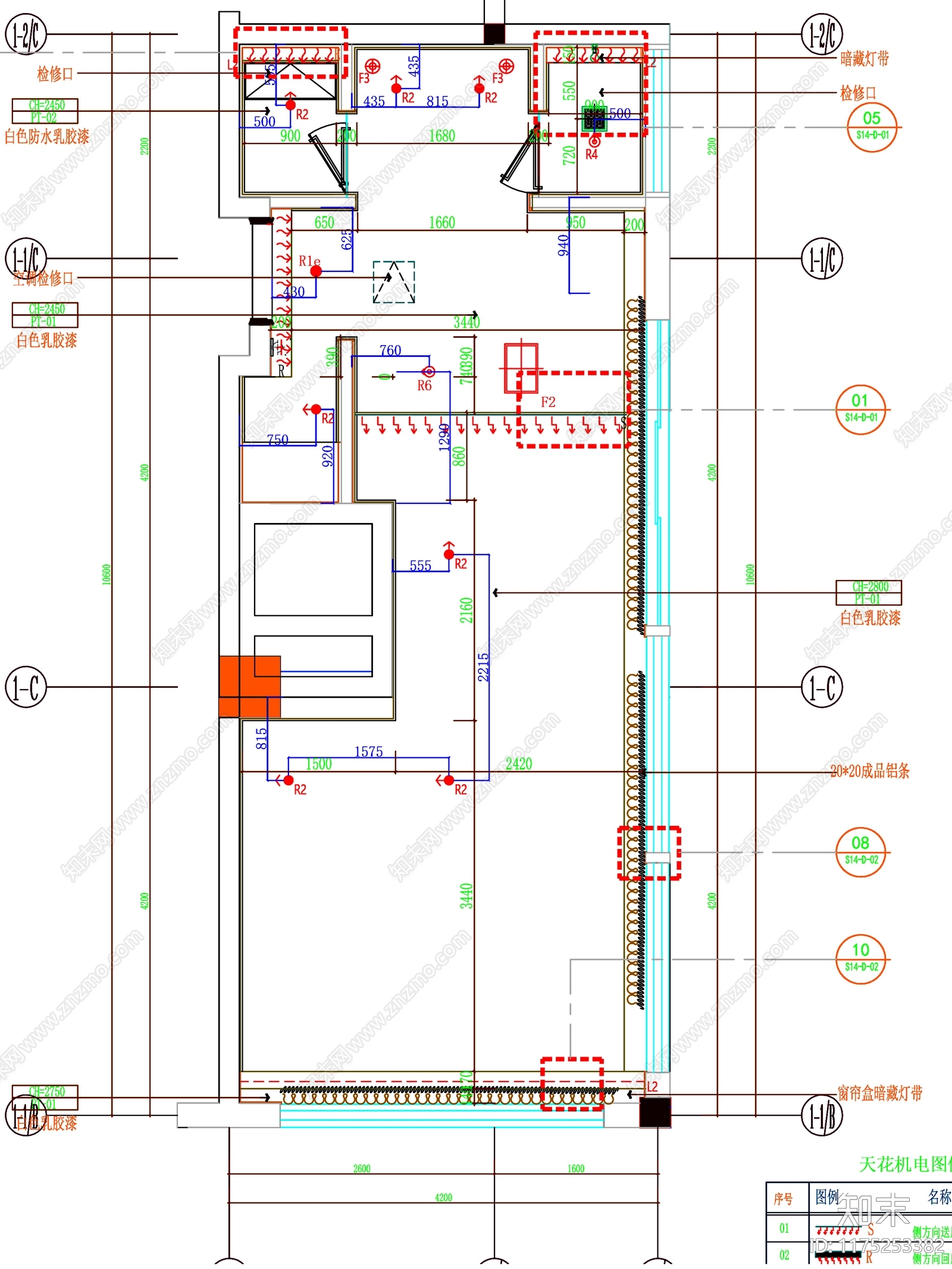 现代工装图库cad施工图下载【ID:1175253382】
