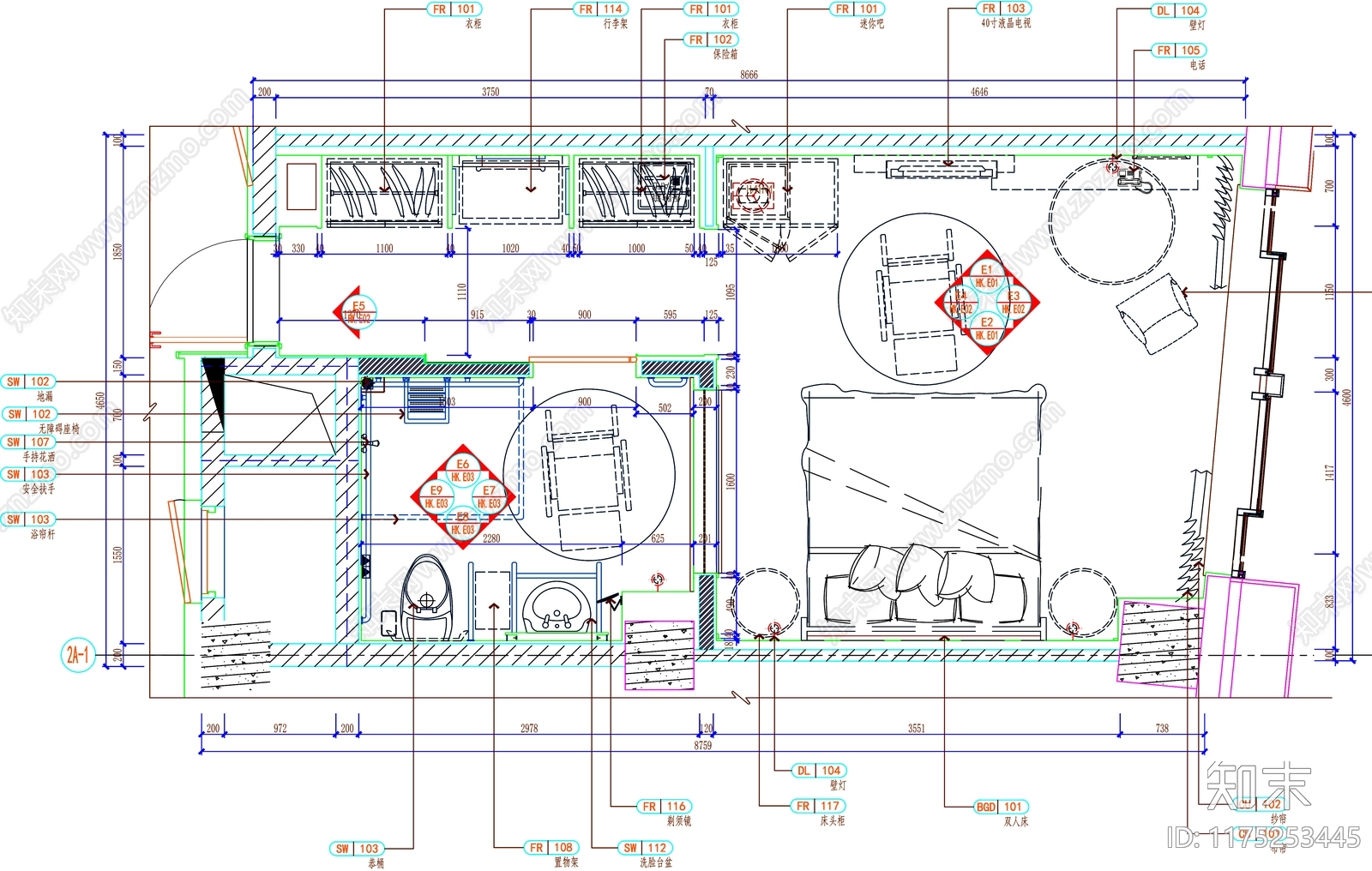 现代工装图库施工图下载【ID:1175253445】